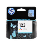 ⁦حبر طابعة ملون HP 123⁩ - الصورة ⁦2⁩