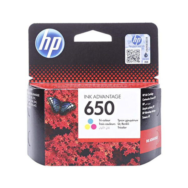 حبر طابعة ملون HP 650