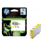 حبر طابعة ملون اصفر HP 920 XL