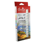 الوان غواش عصار 12 ملي12 لون* Dandy* EG1212C