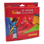 الوان زيتية 24لون 12ملي NO*FO-OIL-2412 FUNBO