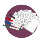 ⁦لوحة فنية لكتابة الحروف⁩ - الصورة ⁦2⁩