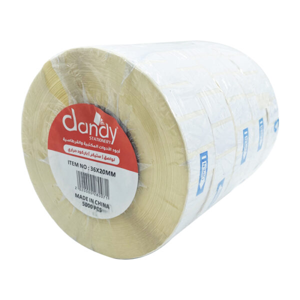 استيكر رول باركود حراري شد 5000ستيكر ك/20 Dandy-20*36cm