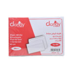 ظروف مناسبات ابيض ساده 110*80 ملم dandy - 50