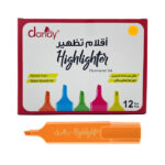 قلم تظهير برتقالي DANDY 7002 OR