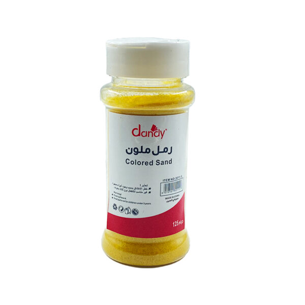 رمل اصفر 125ج DANDY 3011-5