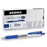 قلم جل ازرق 0*7 SARASA CLIP