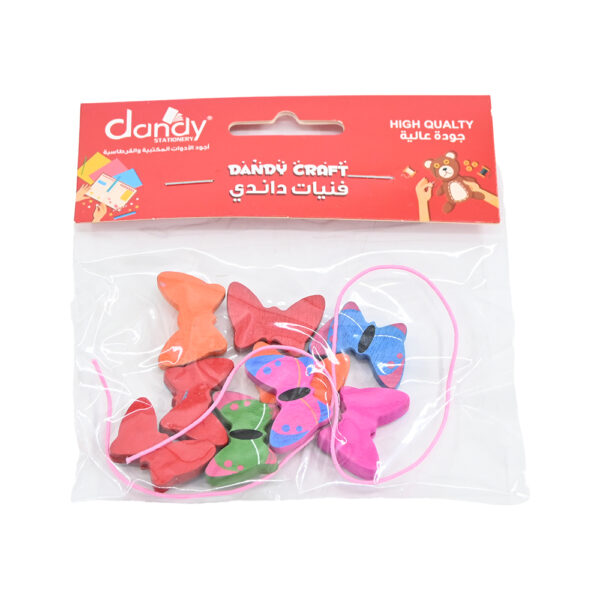 فنيات خشبية فراشات DANDY 1024-62