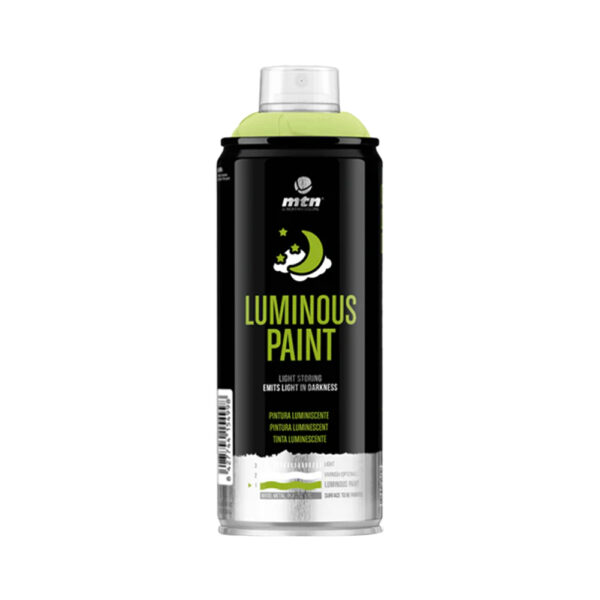 بخاخ بوية اسباني طلاء مضئ 400 مل PRO MTN LUMINOUS PAINT