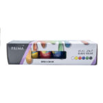 الوان زجاج قوارير 30 ملي 6 لون بريما PR-GC-6-30