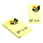 ورق ملاحظات اصفر لاصق 3*2 DELI EA00252
