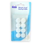 شكشك مدور كبير ابيض HL-004