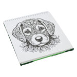⁦كراسة مانديلا الحيوانات 16 ورقة 220 غ MANDALAS ANIMALS⁩ - الصورة ⁦2⁩