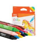 الوان شمعية 12 لون DELI EC20800